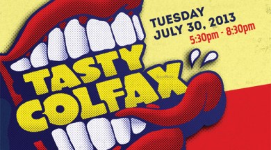 Tasty Colfax Poster.