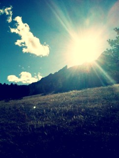 boulder sun